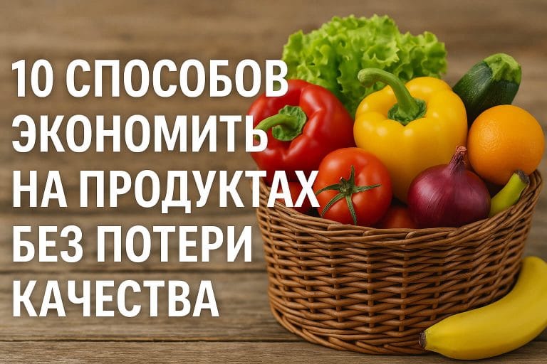 10 способов экономить на продуктах без потери качества