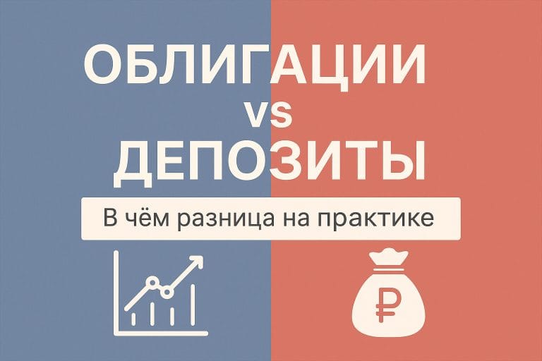 Облигации vs депозиты: в чём разница простыми словами