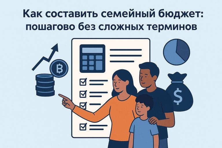 Как составить семейный бюджет: пошагово без сложных терминов